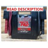 Booster PAC Industrial-Grade 12 Volt Jump Starter and Power Source, 1500 Peak Amps, Model# ES5000 #167764 Msrp $219.99 (sold as is)