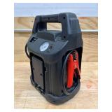 GreatWay Jump Starter with Air Compressor and LED Light, 12 Volts, 900 Peak Amps, Model# GM038C (powers on, untested)