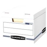 Bankers Box Stor/File 450 lb White Storage Box 10 in. H X 12 in. W X 15 in. D Stackable