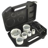 Klutch Bimetal Hole Saw, 8-Pc. Set