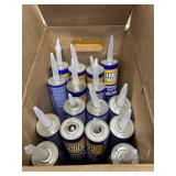 10 oz. Heavy Duty Construction Adhesive (lot of 16, damaged)