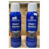 Permatex Under-Coating lot of 2 Msrp $32.40