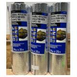*Everbilt Double Reflective Insulation With Staple Tab lot of 3