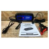 Strongway 12/24V Smart Battery Charger, 120V Input, 10A Max. Output, 3 Settings #5820286 Msrp $69.99 see description