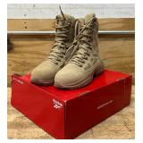 Reebok Rapid Response RB 8  Stealth Tactical Boot w Side Zipper 9M