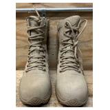 Reebok Rapid Response RB 8  Stealth Tactical Boot w Side Zipper 9M