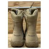Reebok Rapid Response RB 8  Stealth Tactical Boot w Side Zipper 9M