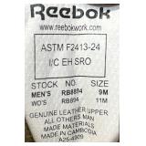 Reebok Rapid Response RB 8  Stealth Tactical Boot w Side Zipper 9M