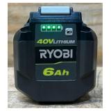 Ryobi OP40602VNM 40v 6Ah Lithium Battery High Performance w Charger