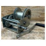 Fulton, K-Series Brake Winch, 2500 lb Capacity, Single Speed, Hand Brake, 11 inch Handle, Rope or Strap Use Only, Model# 143200 #7024401 Msrp $489.99