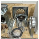 DuraVent 6in. DuraPlus Out-the-Wall Chimney Kit, Model# 6DP-KOUT #36626 Msrp $499.99