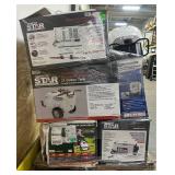 ^Pallet of 8 Sprayer/Pull behind Sprayers see description