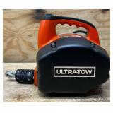 Ultra-Tow Lot of 2- Portable Electric Winch, 120V, 1100-Lb. Horizontal and Vertical Capacity, Steel Cable, Brushless Motor MSRP $224.99 ea see description