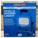 Channellock Portable LED Work Light 12,000 Lumens Msrp $99.99