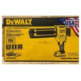 DEWALT 20V MAX Cordless 29 oz / 600 ml Adhesive Gun with (1) 20V 2.0Ah Battery and Charger Msrp $309.99
