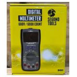 Segomo Tools TRMS 6000 Voltage, Current, Resistance, Digital Multimeter Tester Msrp $34.99