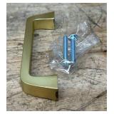 Liberty Classic Bell 3 in. (76 mm) Brushed Brass Cabinet Drawer lot of 10