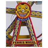 Vintage CHEIN Tin Litho Ferris Wheel Toy - 16.5"