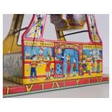 Vintage CHEIN Tin Litho Ferris Wheel Toy - 16.5"