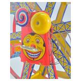 Vintage CHEIN Tin Litho Ferris Wheel Toy - 16.5"