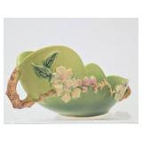 Larger Vintage ROSEVILLE No. 329 - 10" Apple Blossom Console Bowl