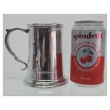 Signed TIFFANY & Co. Handcrafted Pewter Tankard w/Bag