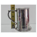 Signed TIFFANY & Co. Handcrafted Pewter Tankard w/Bag