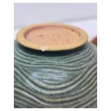 Vintage ROSEVILLE Art Pottery Vase & Small Pitcher