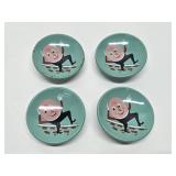 Set of 4 Orig Vintage 1930