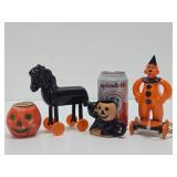 Nice Group of Old Vintage Halloween Items