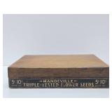 Antique Country Store Seed Advertising Display Box