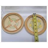 Collection of Antique ROSEVILLE Juvenile Ware Plates Bowls etc