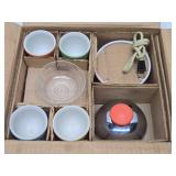 NOS Vintage 1950's Hankscraft Egg Cooker Set w/Original Box