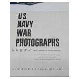 Original Vintage WW2 Navy Poster w/WW2 Naval Photo Book