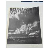Original Vintage WW2 Navy Poster w/WW2 Naval Photo Book