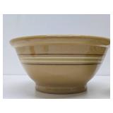 Lot of 4 Old Vintage Stoneware Mixing Bowls