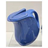 Vintage HALL Blue Ceramic Teapots & Pitchers