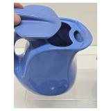 Vintage HALL Blue Ceramic Teapots & Pitchers
