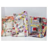 Group of Vintage Handmade Quilts