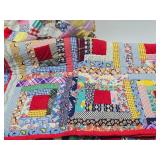 Group of Vintage Handmade Quilts