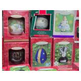 LARGE Lot of Assorted Mint in Box Hallmark Christmas Ornaments