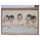 Large Collection of 1930's era DIONNE QUINTUPLETS Memorabilia