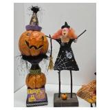 Large Group of Halloween Decorations