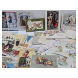Estate Lot of Antique Postcards