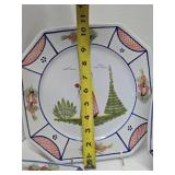 LARGE Collection of Vintage French Henriot QUIMPER Dishware