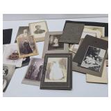 Assorted Antique Photos & 2 Victorian Photo Albums