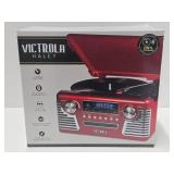 New in Box VICTROLA "Haley" Retro Bluetooth Record Player /Turntable