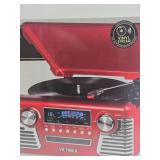 New in Box VICTROLA "Haley" Retro Bluetooth Record Player /Turntable