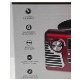 New in Box VICTROLA "Haley" Retro Bluetooth Record Player /Turntable