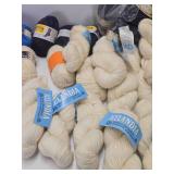 Group of Brand New Higher End Pure Wool Yarn
